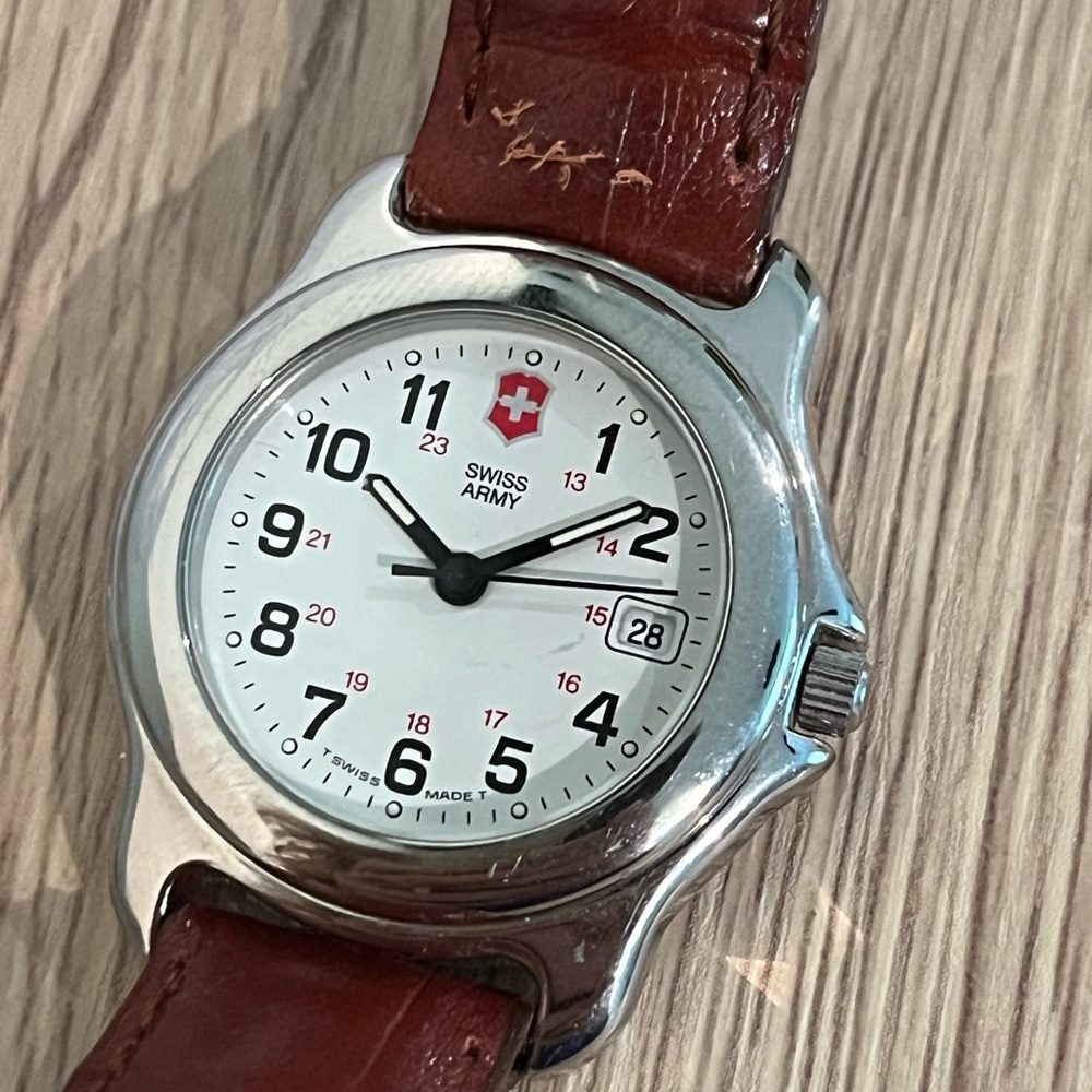 Officers Swiss Army watch (1970s guess)